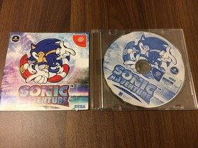 DreamCast Sonic Adventure 1, 2 2Games Japan DC Sonic