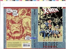 MIKE MIGNOLA X-MEN ORIGINAL PRODUCTION ART COVER DAYS FUTURE MARVEL COMICS CABLE