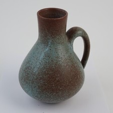 Mid Century Keramik Fat Lava Henkel Vase West Germany Studiokeramik