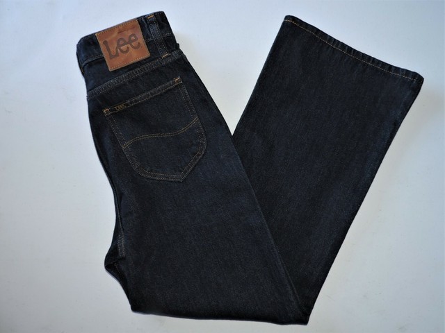 lee vintage modern cropped wide leg jeans