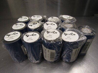 Datamax 138324 Black Tie Ribbon 4.25'' x 1181' Lot of 12!