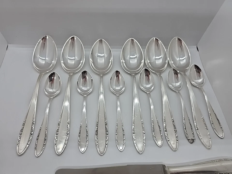 Juego de cubiertos chapados en plata alemana Homag 90 vintage 18 piezas vintage Foto 2 de 4