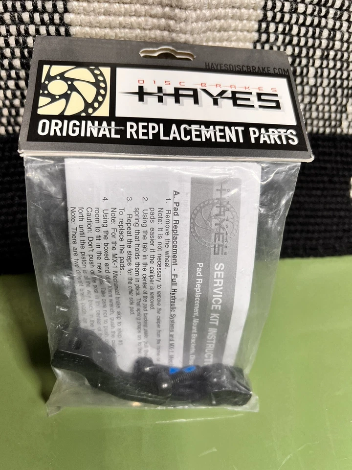 Adaptador de freno de disco Hayes IS delantero 20 mm montaje en eje pasante 160 mm rotor Qr/IS Foto 2 de 4