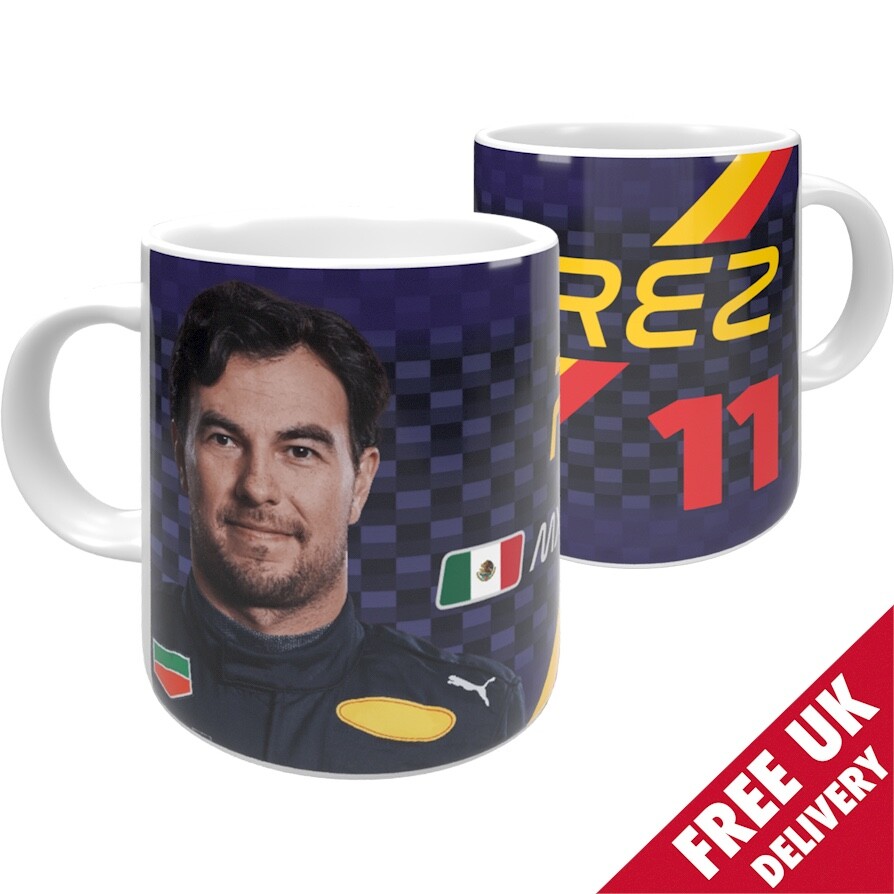 Sergio Perez Mug F1 Gift Souvenir
