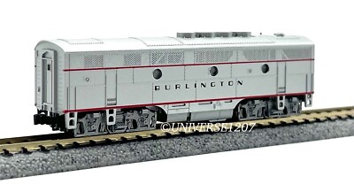 N Scale Kato 176-1307 EMD F3B CB&Q Diesel Engine Locomotive