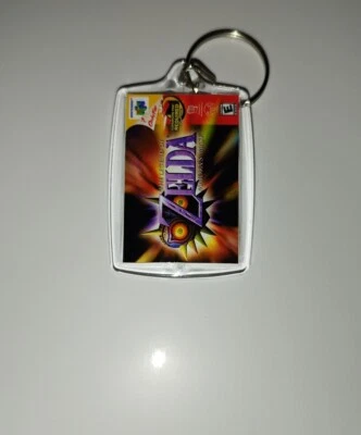 Legend of Zelda: Majora's Mask Nintendo 64 Keychain  - Photo 1/2