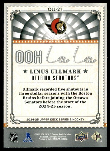 2024-25 Upper Deck 2 Ooh La La U-PICK Pick From List (OLL-1 to OLL-30) - Picture 39 of 55