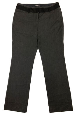 Express Editor Women Size 8 (Measure 31x32) Dark Gray Chino Pants