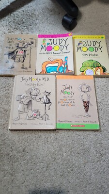 Judy Moody Books Lot of 5 - Megan McDonald | eBay