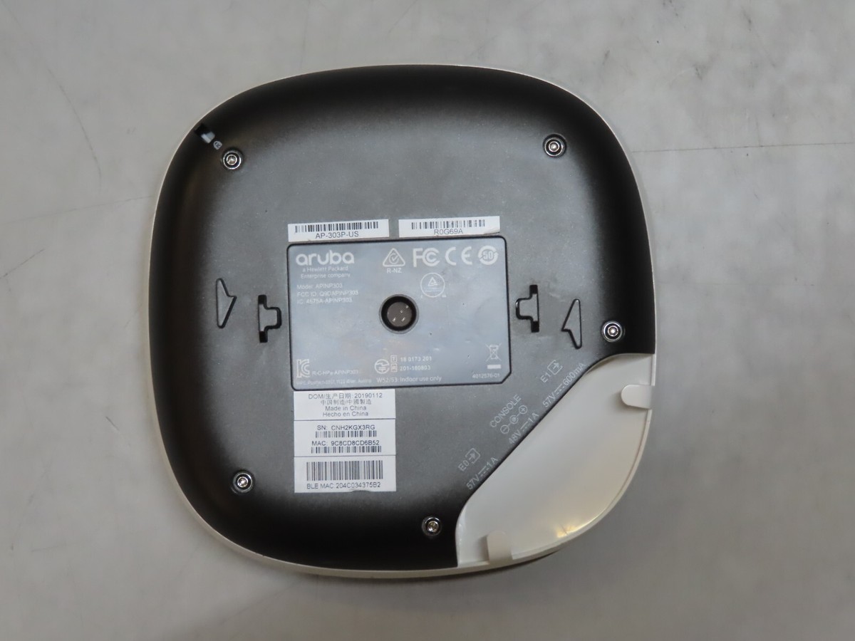 Aruba AP-303P-US Instant AP - 802.11ac 303 R0G69A | eBay