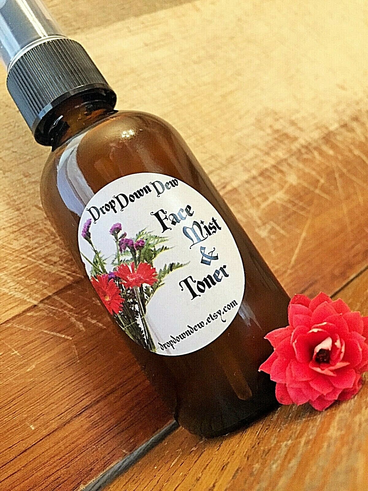 Face Mist, Toner, Body Spray, Botanical, Essential Oils, Rose Water, Vitamin E
