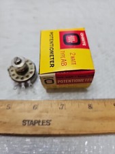 Ohmite Type AB CLU 5011, 2 Watt 500 Ohm Linear Potentiometer RV4LAYSA501A NEW