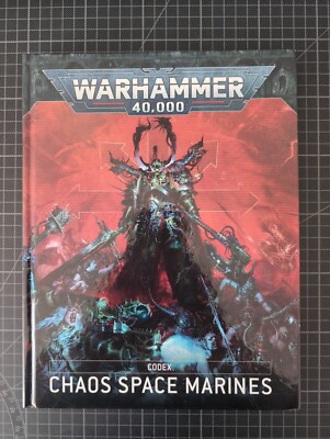 Warhammer 40K - Chaos Space Marines Codex - 10th Edition ENGLISH