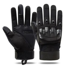 Military Tactical Full Finger Men Hard Solid Gloves