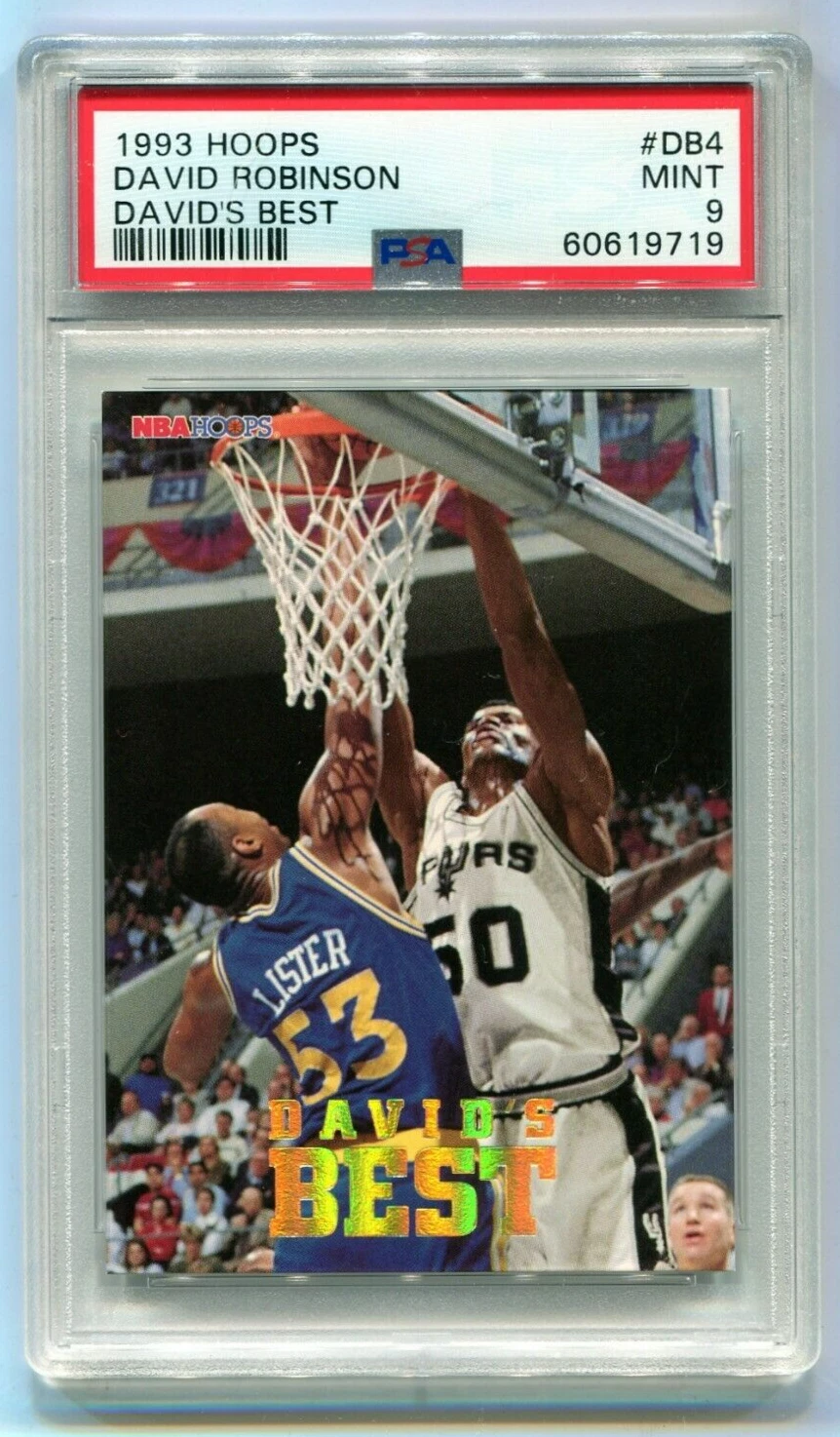 David Robinson trading card