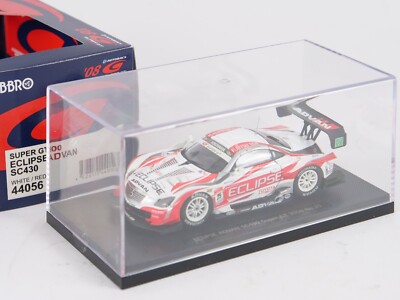 EBBRO 1/43 44056 Super Gt 500 Eclipse Advan SC430 White / Rot #25