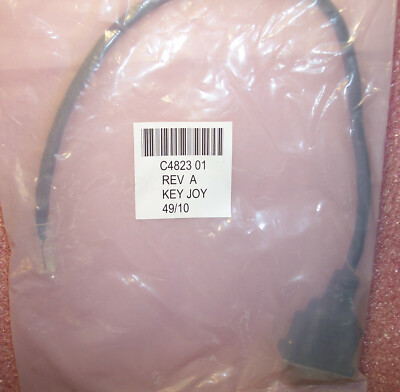 QTY (4) C4823-01 REV A DB-9 MALE PLUG to RJ-45 CABLE ADAPTER 1ft