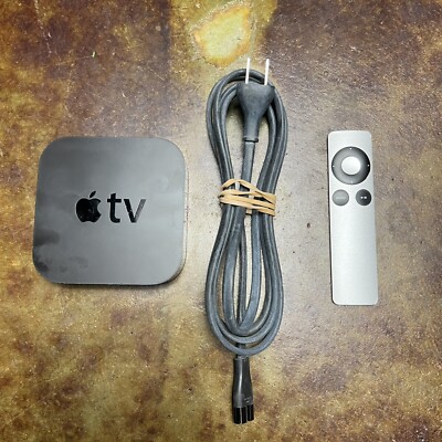 Apple TV 3rd Generation Media Streamer Model a1469 with remote