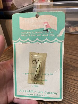 VIntage Al Goldfish Lure Company Fishing Lure | eBay