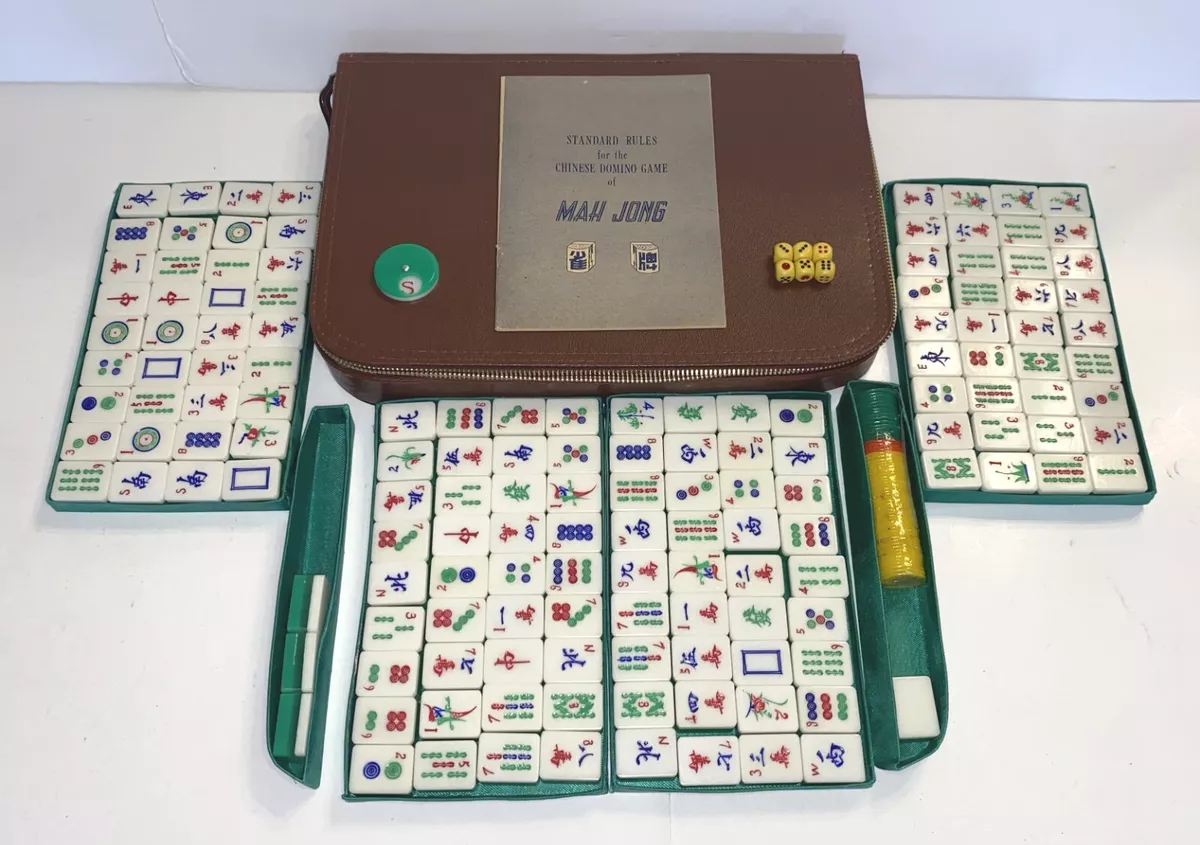 Vintage Japanese Mahjong Set