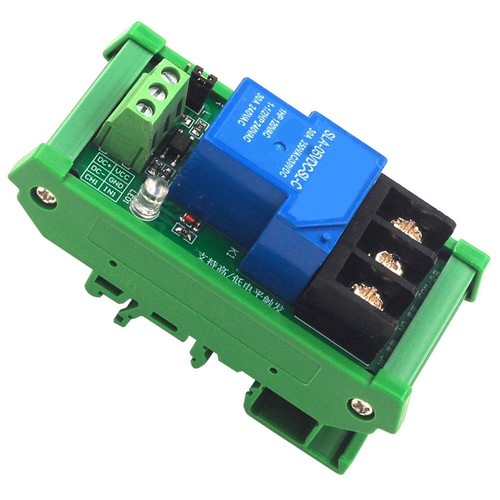 Humanized Interface Design Optocoupler Isolation 1 Channel Relay 30A