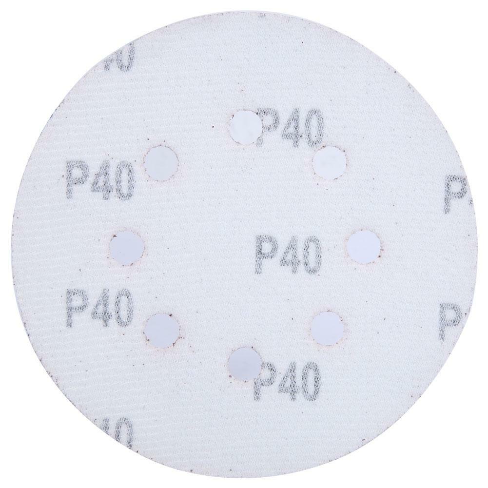 80Pcs 125mm Selfadhesive Sanding Discs 8 Hole 40 60 80 120 Grit