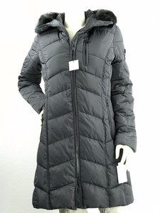 calvin klein faux fur coat with hood