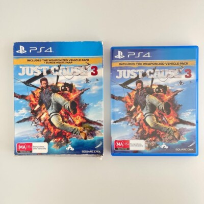 Just Cause 3 Sony PlayStation 4 PS4 Game VGC PAL Australia With Case