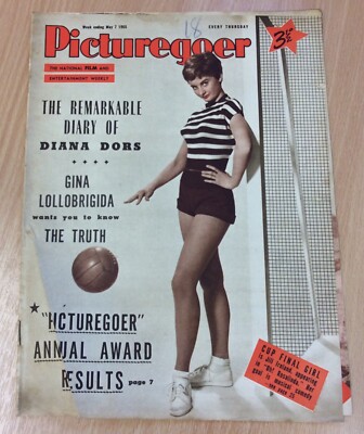 Picturegoer Magazine May 1955 Featuring Diana Dors