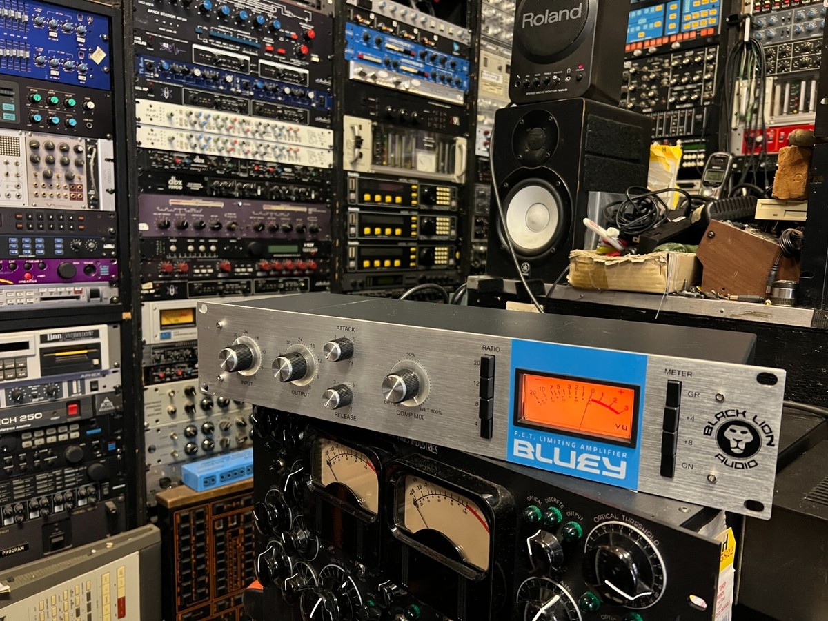 Black Lion Audio Bluey Compressor Limiter Pre amp Rack MINT ARMENS