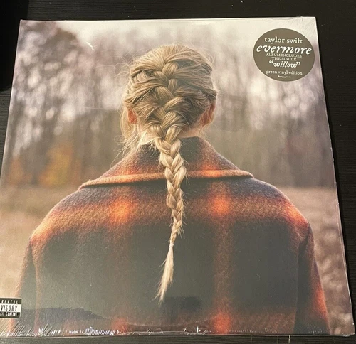 NEW SEALED VINYL 2 LP Taylor Swift - Evermore Translucent Green FREE SHIPPING