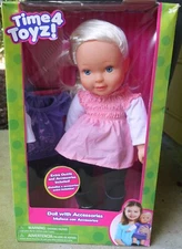 Time 4 Toyz 2011 Creative Designs International 18" Doll w/Accessories 86833 New