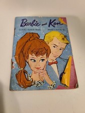Vintage 1962 Barbie and Ken Teenage Fashion Booklet Book Catalog Japan