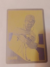 Adrian Gonzalez 1/1 Yellow Printing Plate 2011 Topps Chrome C193 One of a Kind*