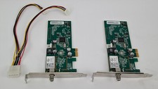 Lot of 2 Hauppage WINTV Starburst 2 DVB-S2 HDTV SAT-TV PCIe Cards Satellite TV
