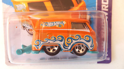 A4 Hot Wheels VW Volkswagen KOOL kombi ORANGE | eBay