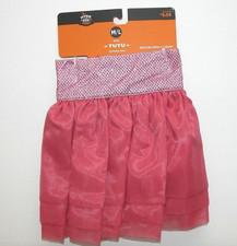 NEW Dog Pink Tutu Halloween Costume Pet M/L Skirt