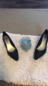 black heels size 11 wide