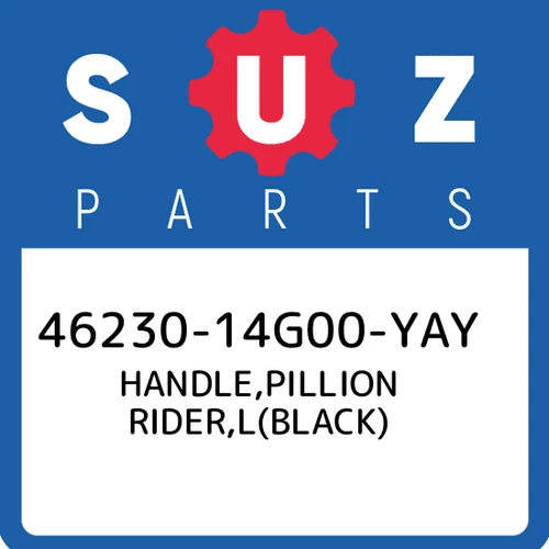HANDLE, PILLION RIDER, L (BLACK) | AN400K5/SK5/K6/SK6