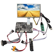 VGA AV Reversing LCD Controller Board 7inch AT070TN83 800X480 Touch Panel LCD