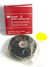 SCOTCH 23 RUBBER SPLICING TAPE HIGH-VOLTAGE, SELF-FUSING INSULATING TAPE