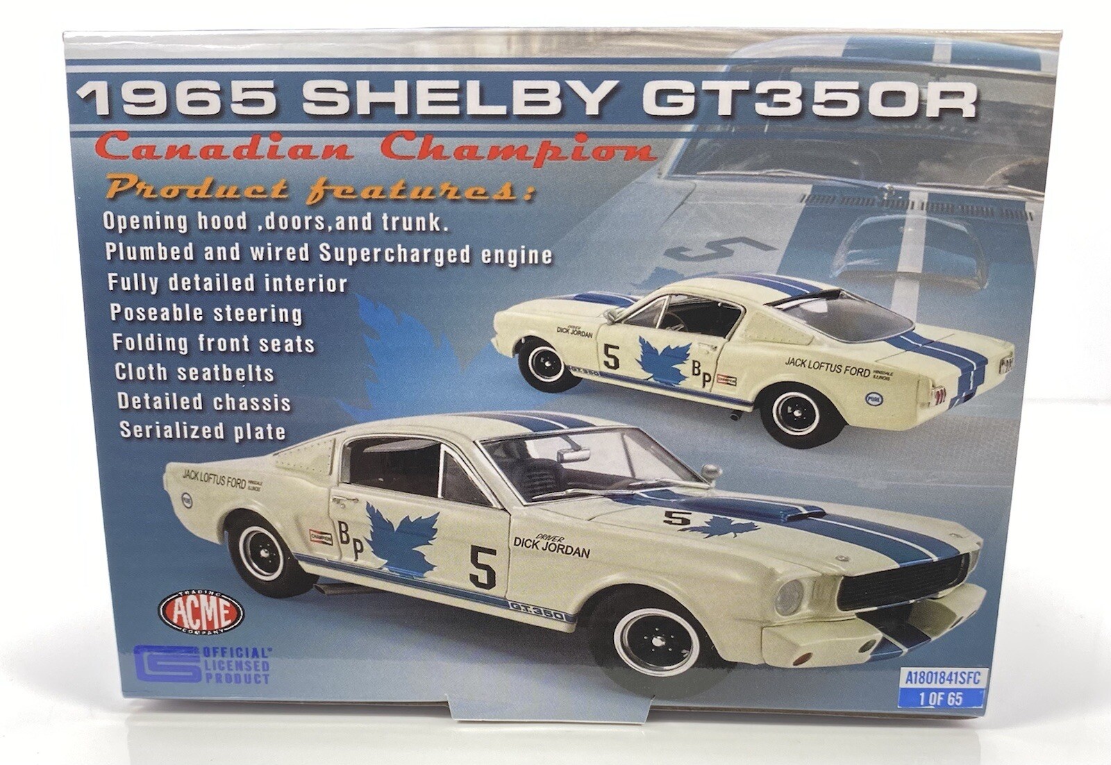 GMP/'65 Shelbyシェルビー GT350 1/18 600台限定