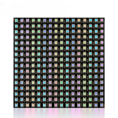 1-10Pcs WS2812B RGB Flexible 16x16 8x32 256Leds Pixel Panel Matrix Screen Module