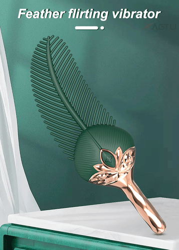 Vibrating Feather Pleasure Toy - Picture 7 of 24