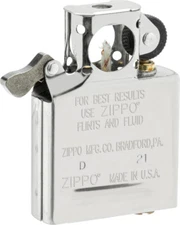 ZIPPO Original Pipe Insert Gas / Stone Ignition / Polished Chrome