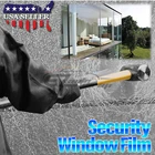 Clear Security Window Film Shatterproof Glass Protection Anti Shatter 4Mil 8Mil