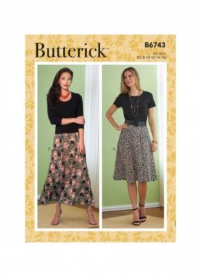Butterick Schnittmuster 6743 F5 (16-18-20-22-24)