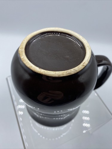 Baileys Irish Cream Coffee Mug Cup Gold Celtic Knot Flared Handled Brown - Picture 10 of 12