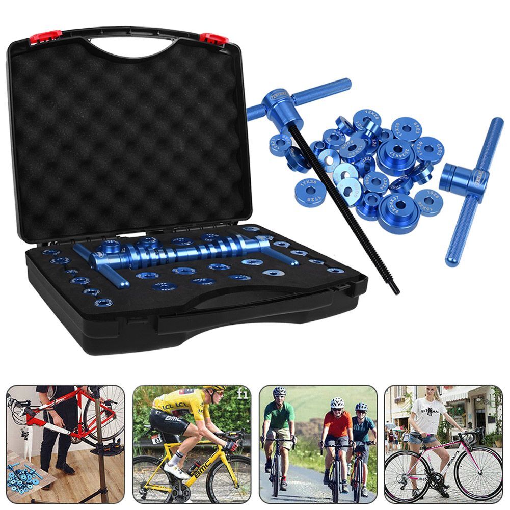 Bicycle MTB Bike Wheels Hub Bearing Removal Installation Repair