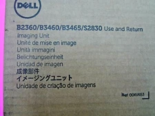 New Dell B2360 B3460 B3465 B2830 Imaging Drum Unit KVK63